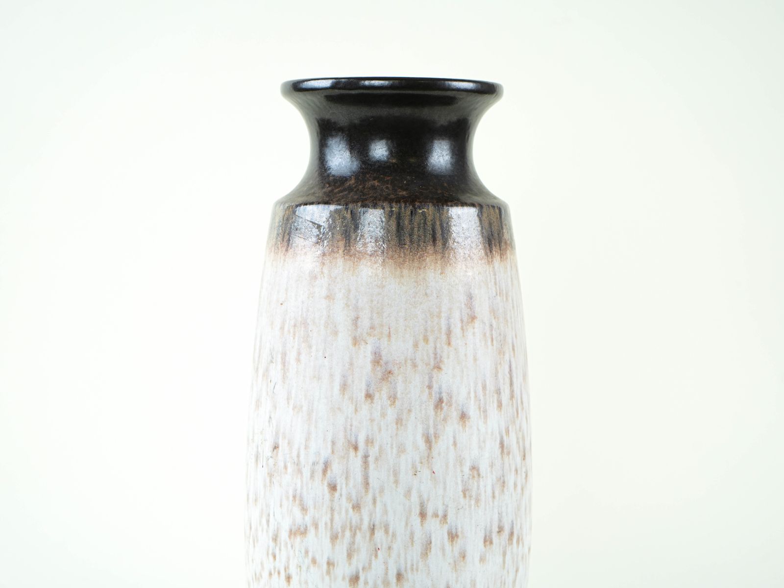 Vase en céramique, design allemand, années 1970, fabriqué en Allemagne de l'Ouest photo 429.0