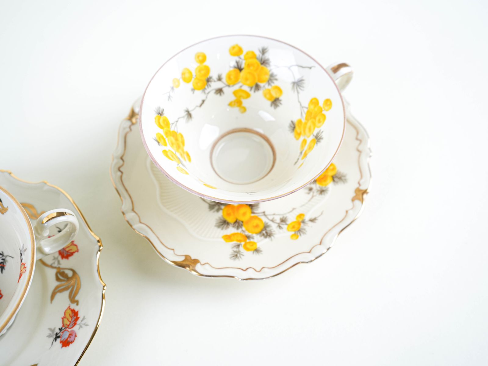 329.0 Set porseleinen kopjes, Duits design, 20e eeuw, Made in Germany photo