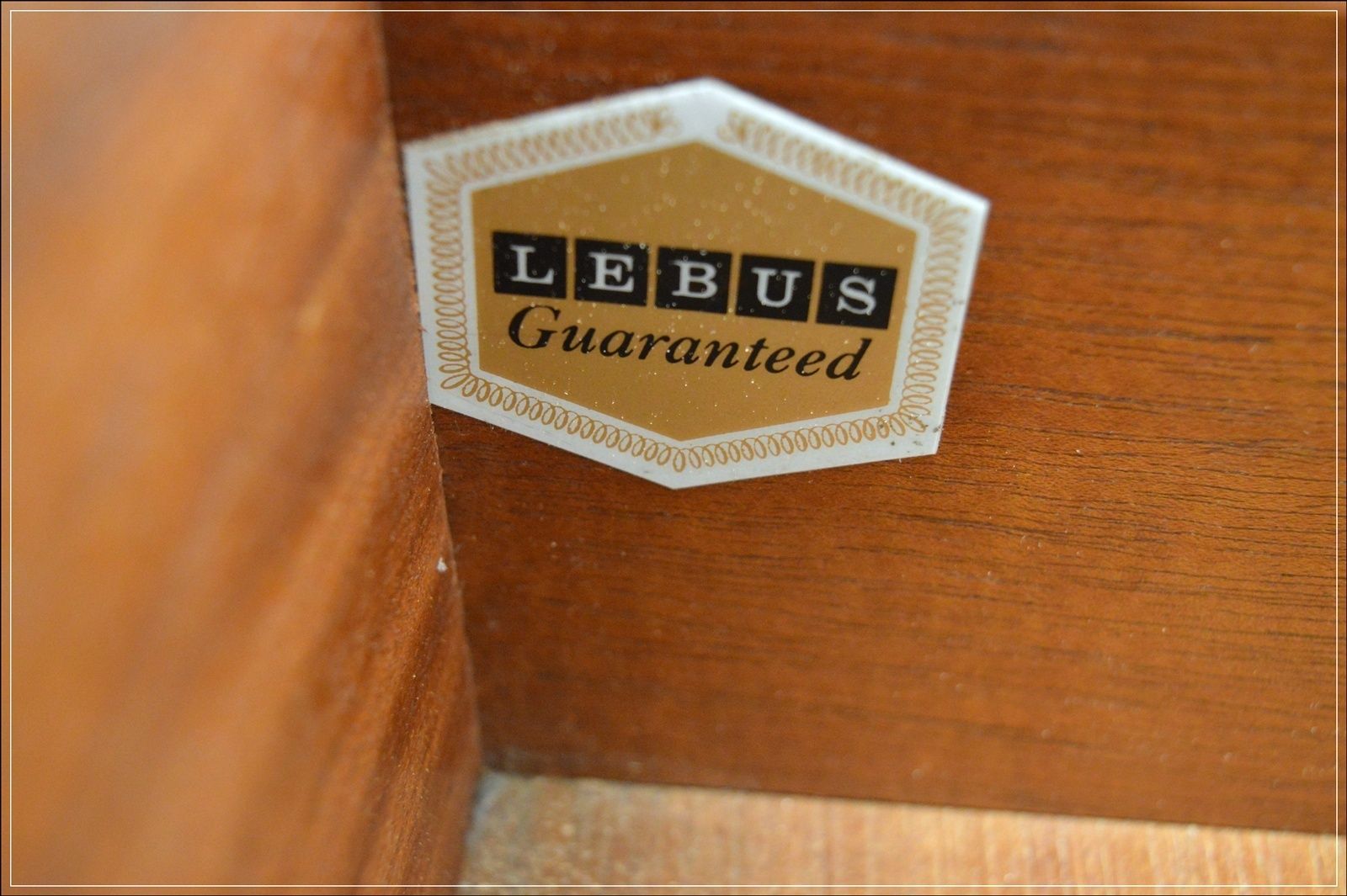 Mid Century Chest Of Drawers Teak Vintage Lebus Danish Design Tallboy Delivery photo for sale