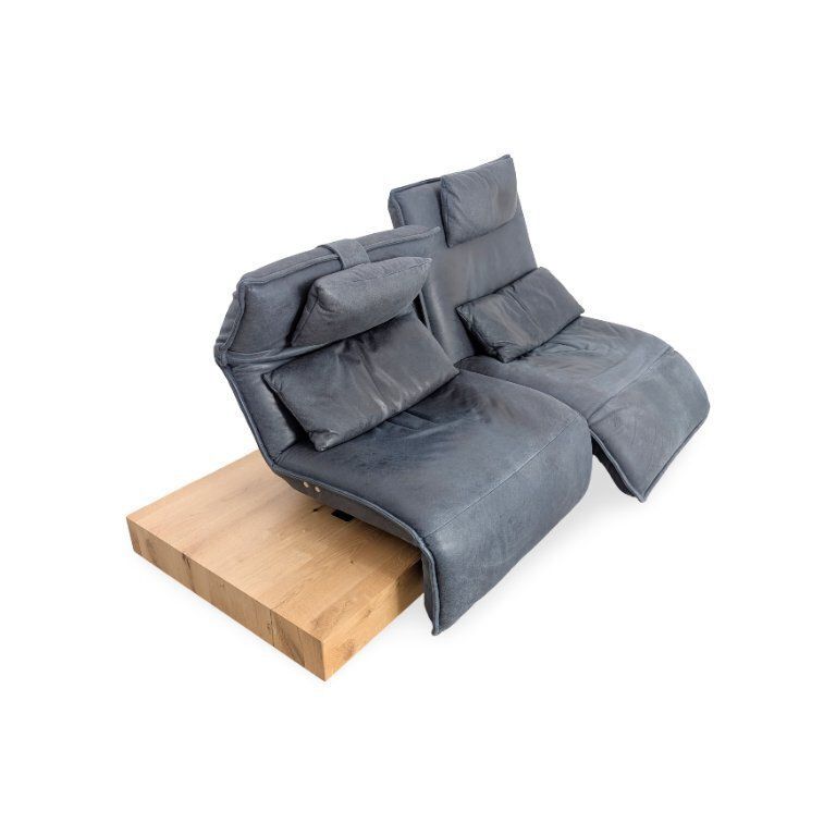 Original Koinor Epos 3 Sofa – Designer Two Seater Couch In Beam Oak photo buy