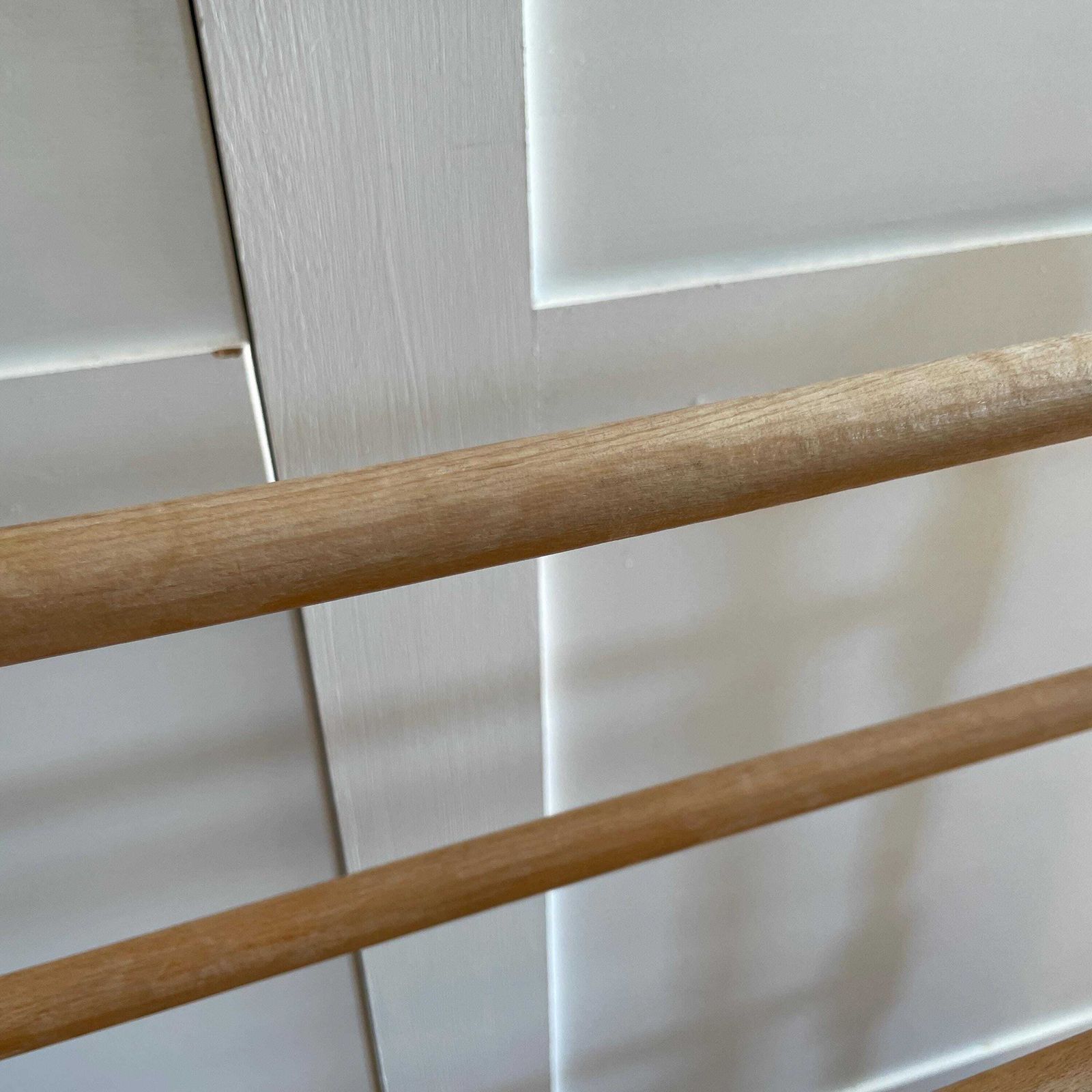 Victorian Pine Towel Rail Freestanding Wooden Blanket Bathroom Antique Style Stand Bathroom Holder Rack Cottage Mud Room Freestanding photo vintage