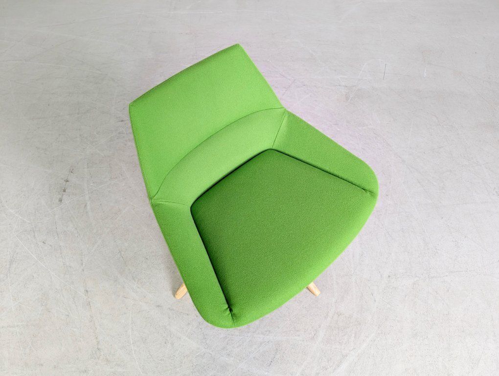 Meubels Set van 3 Inclass fauteuils Pillet Dunas XL groen – kantoor/lounge stoel photo