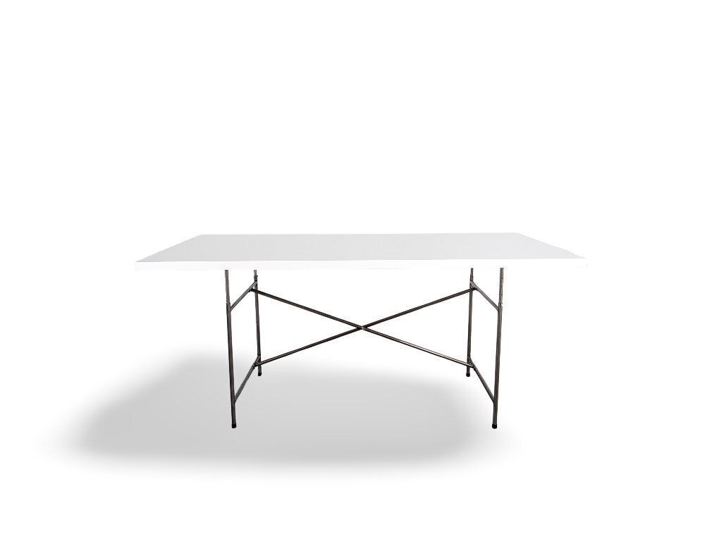 8x Original Egon Eiermann Desk Richard Lampert Metal