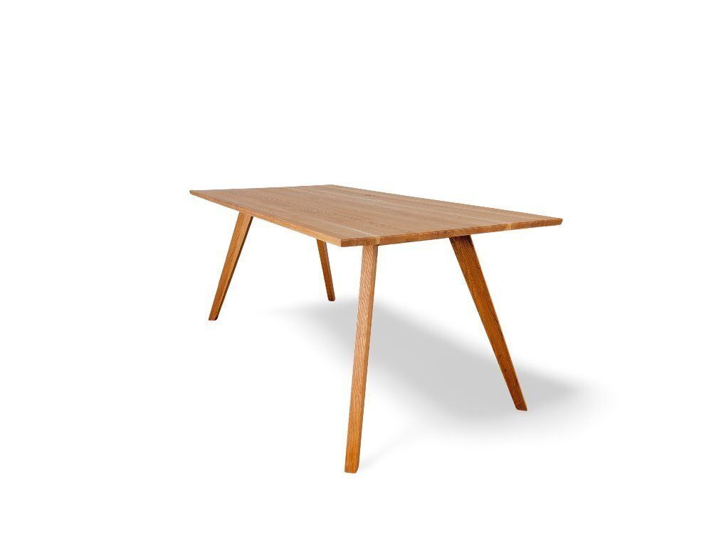 Grande table à manger Citius par Vitamin Design, en chêne naturel huilé, 180 cm photo Mobilier