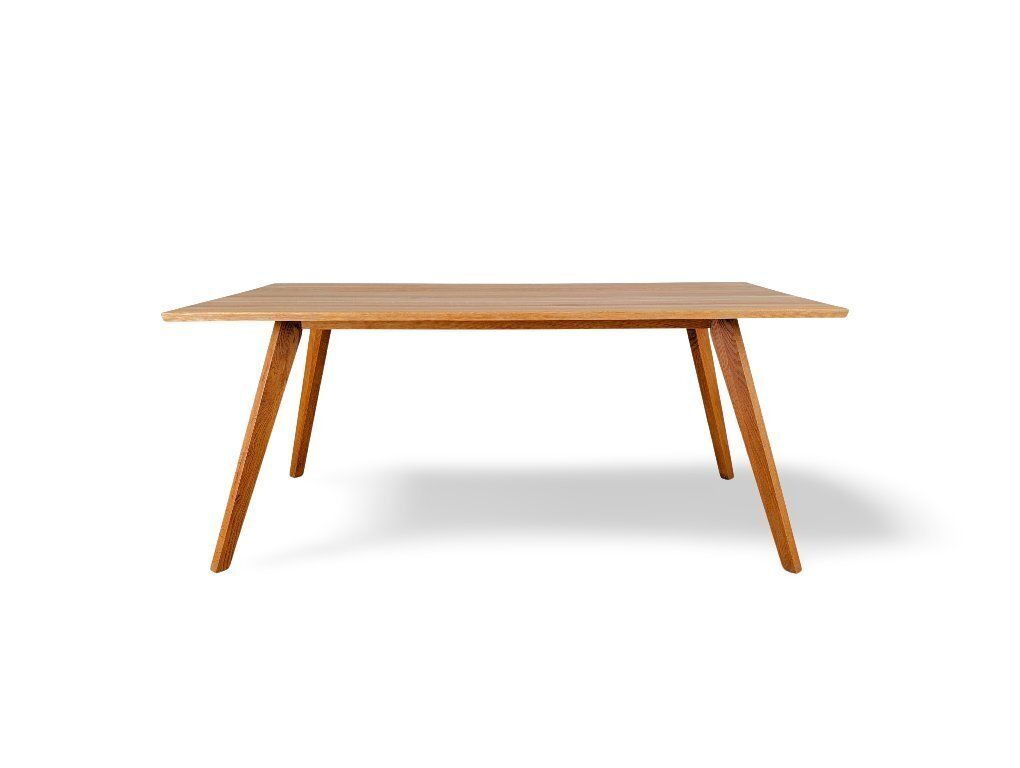 Grande table à manger Citius par Vitamin Design, en chêne naturel huilé, 180 cm photo vinterior