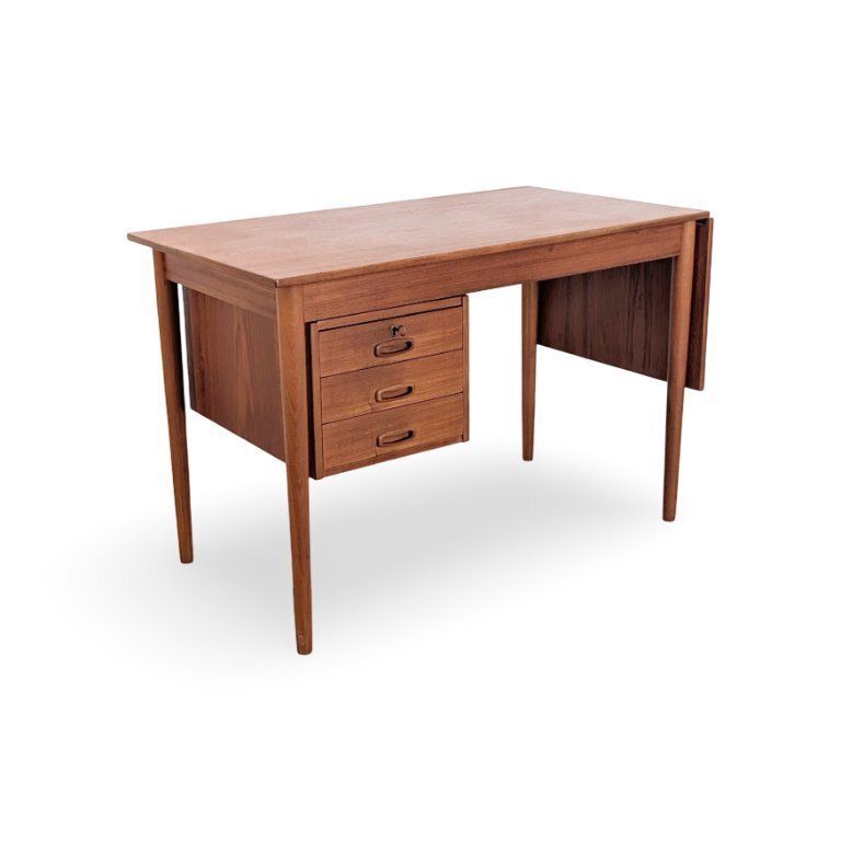 Teakhouten bureau van Arne Vodder, mid-century, ca. jaren 1960 photo for sale