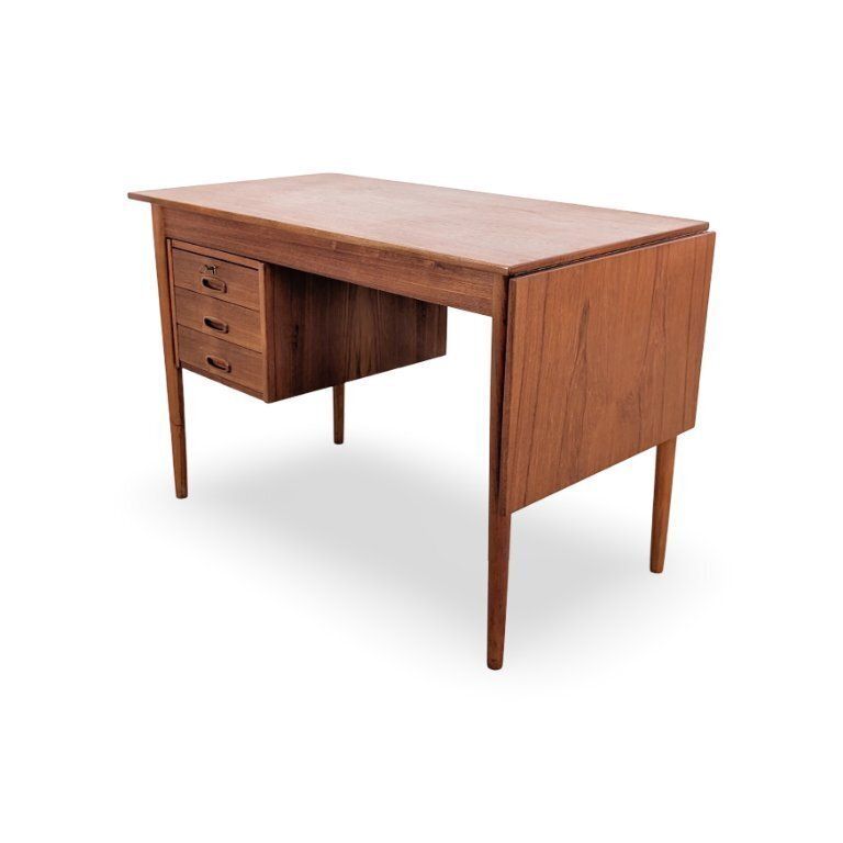Teakhouten bureau van Arne Vodder, mid-century, ca. jaren 1960 photo Meubels