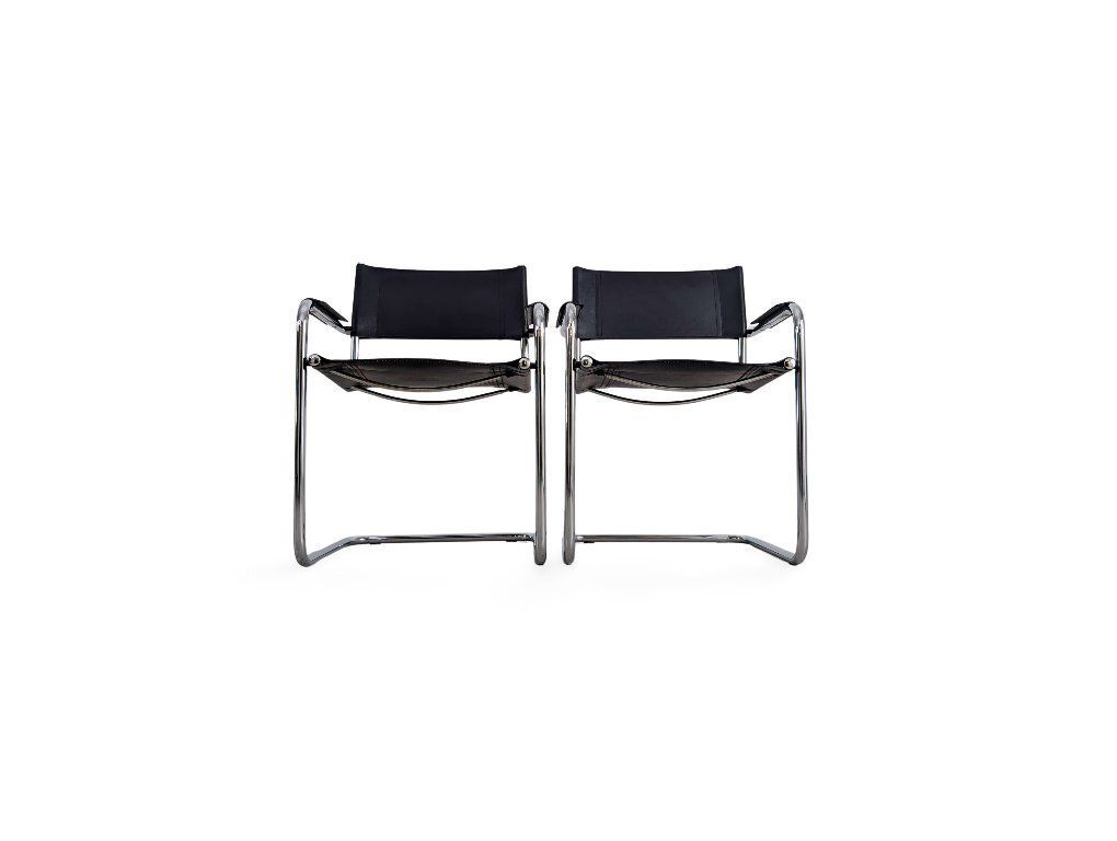 Lot de 2 chaises cantilever B34 Mart Stam Marcel Breuer Mg5 photo furniture