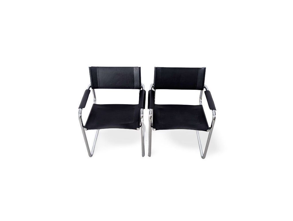 Set Van 2 B34 Cantilever Stoelen Mart Stam Marcel Breuer Mg5 photo for sale