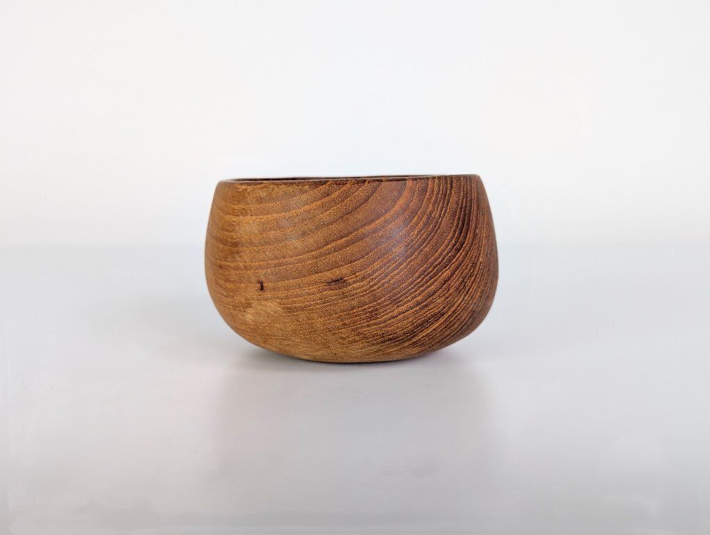 Set van 2 vintage houten schalen, teakhouten schalen, Deens design, tapas photo 62.0