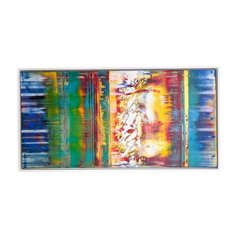 Peinture acrylique Kim Dieu, tableau moderne Inspire Art 120x60