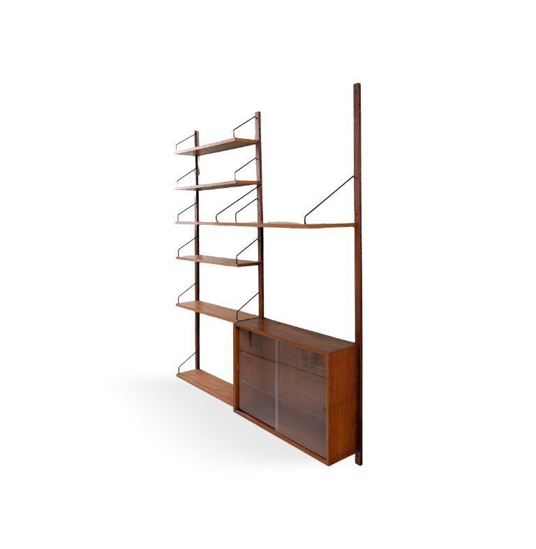 Bibliothèque murale mid-century Poul Cadovius Royal Systeme Cado5 photo furniture