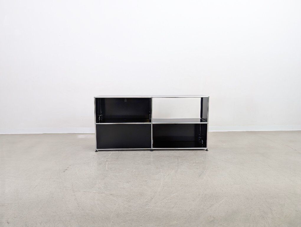Usm Haller Sideboard 2x2 Black 3 Doors Chest Of Drawers Sideboard photo buy