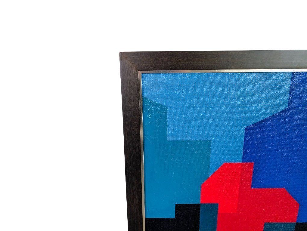 Ingelijst wandkunstwerk op jute canvas – Charlotte Möck photo furniture