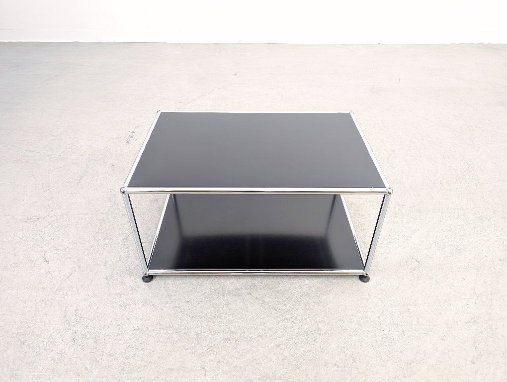 Original Usm Haller Coffee Table Fritz Haller Black Coffee Table photo furniture