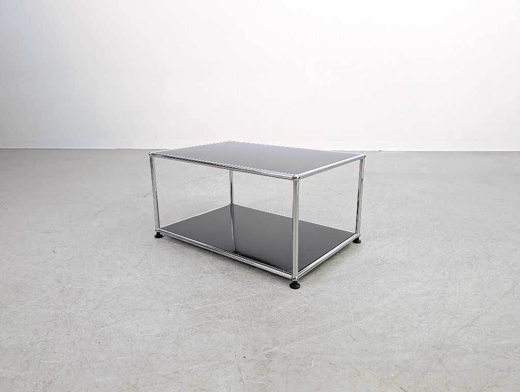 Original Usm Haller Coffee Table Fritz Haller Black Coffee Table photo 556.0