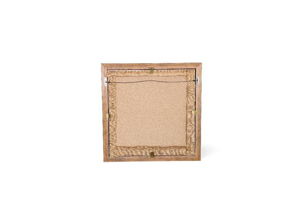 Peinture à l'huile Möck, toile en jute, encadrée photo 605.0