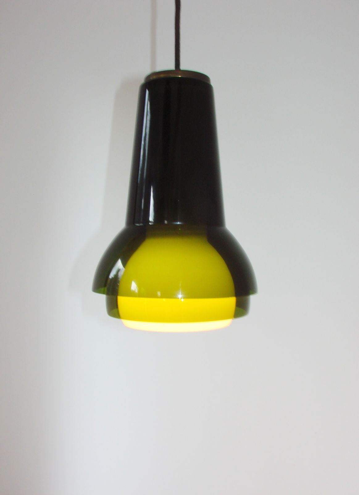 Fog & Mørup lamp, jaren 1970, glas photo vinterior