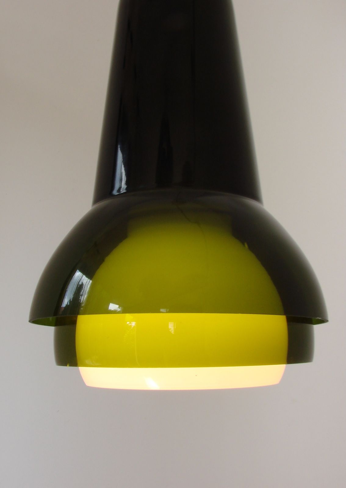 photo furniture Fog & Mørup lamp, jaren 1970, glas