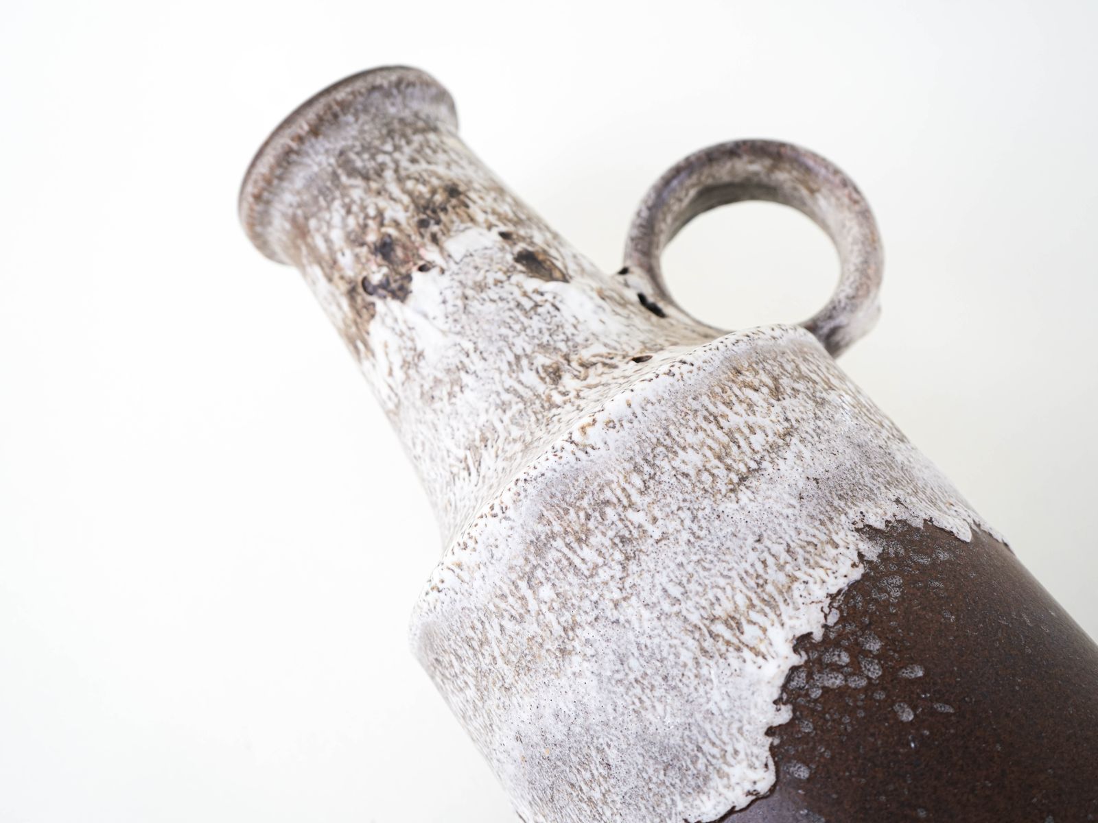 photo furniture Ceramic Vase With A Handle, German Design, 1960s, Made In West Germany