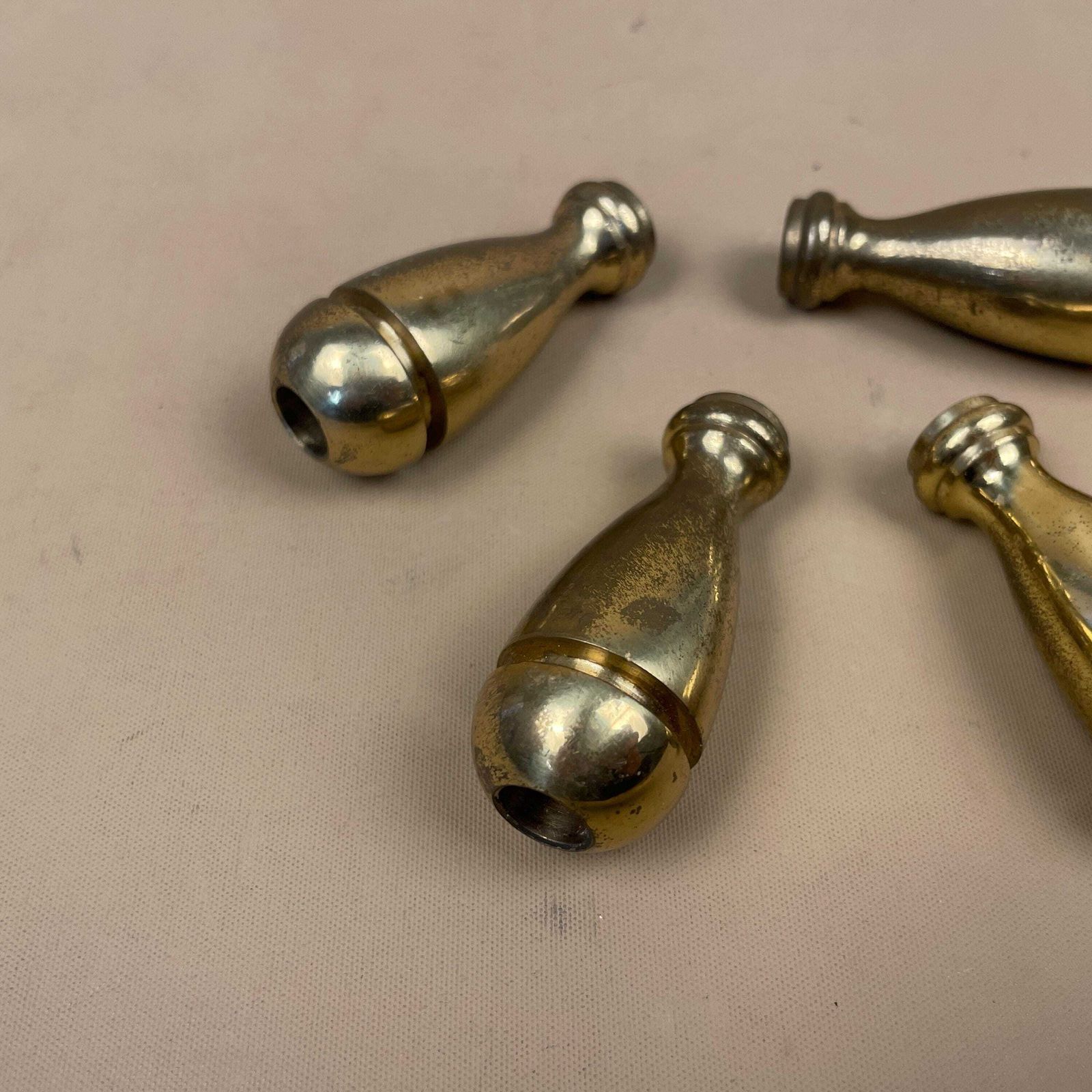 Brass Cord Weights Set Of 4 Heavy Teardrop Curtain Light Pulls Vintage Style Home Decor Accent For Curtains Or Lamps photo furniture