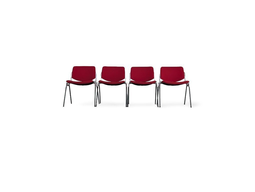 photo for sale Set Van 4 Castelli Stoelen, Giancarlo Piretti Stapelstoelen, Vintage Stijl