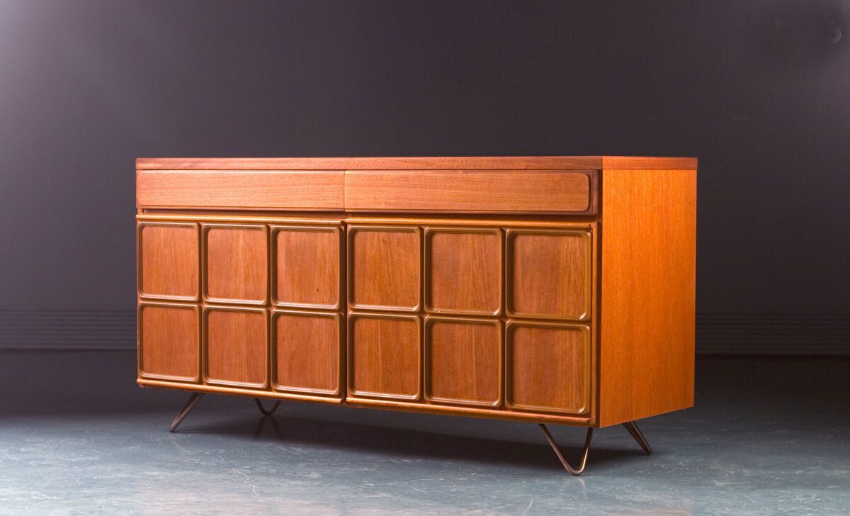 McIntosh Mid Century Retro Teak Sideboard Drinks Tv Record  1970s photo vinterior