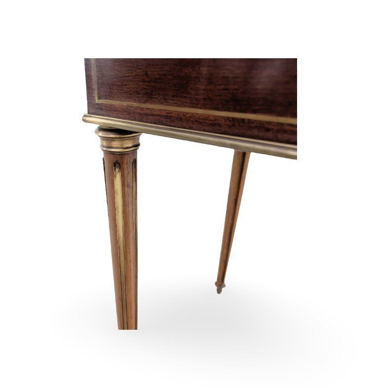 photo for sale Table de jeu Louis XVI, Paul Sormani, acajou, Napoléon III
