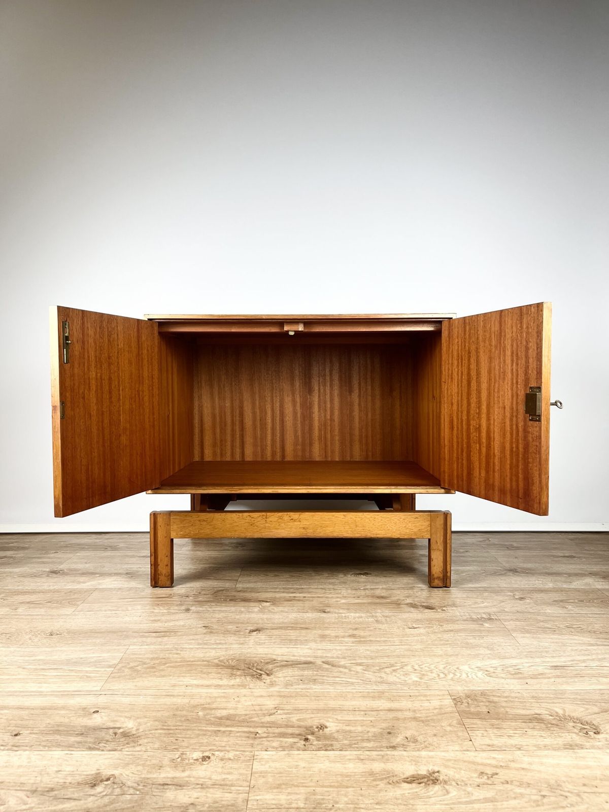 Unusual Mid Century Record Cabinet, British 1960s photo buy