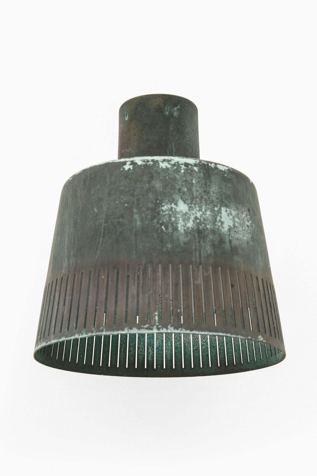 Pair Of Scandinavian Modern Wall Lamps In Copper By Hans Bergström, 1940s photo for sale