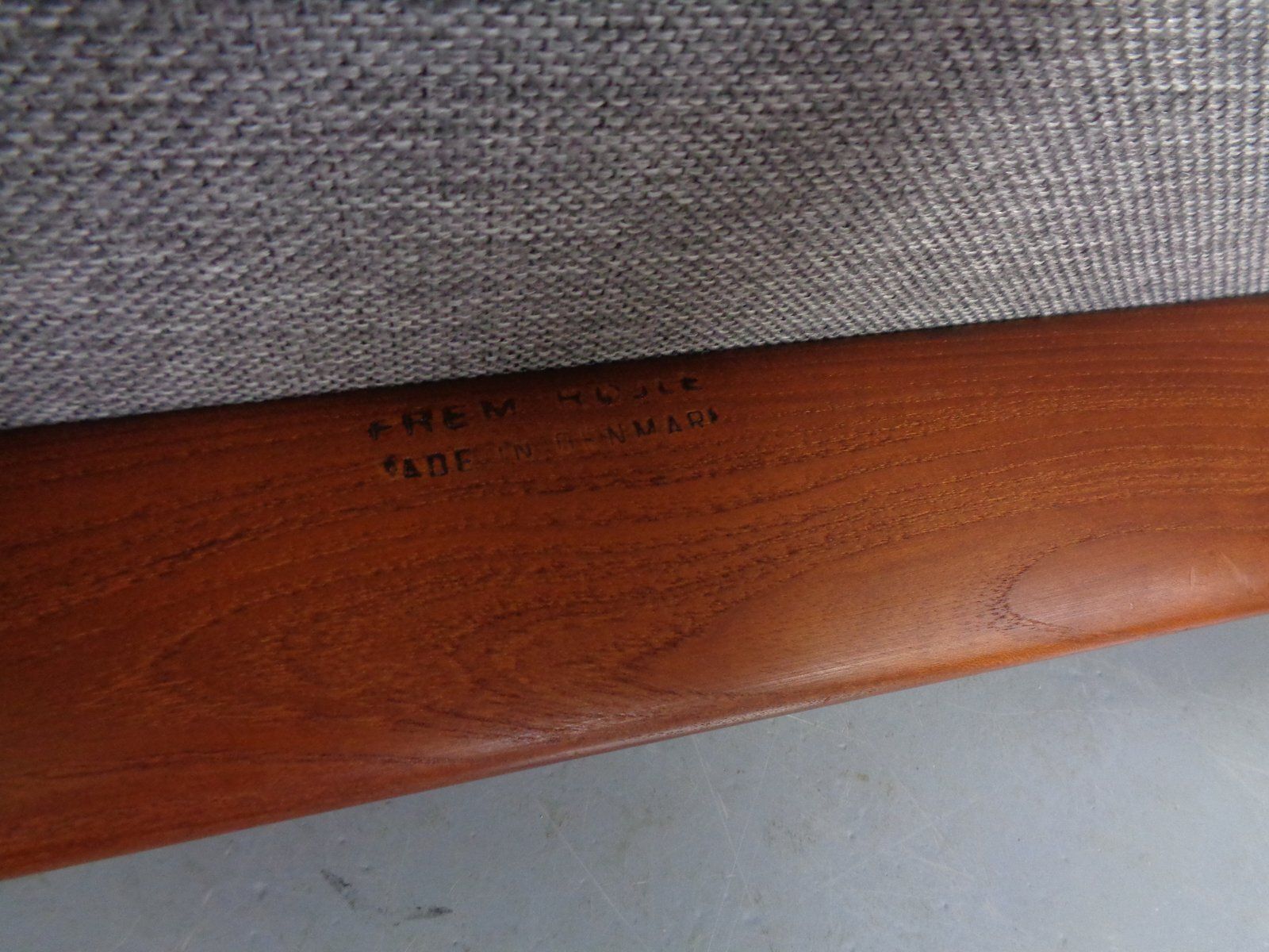 Teak Stool Or Ottoman By Hans Olsen For Frem Røjle, Denmark, 1960s photo furniture