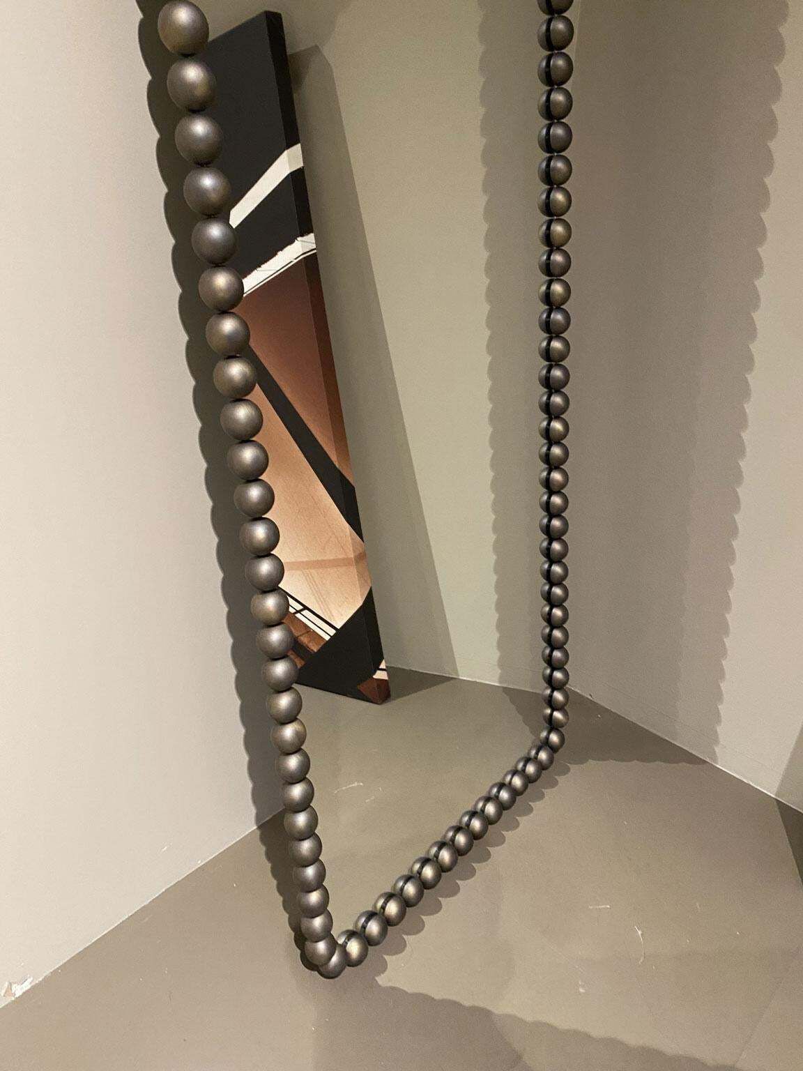 Miroirs sur pied Gioiello en laiton bruni par Ghidini 1961, Italie photo Décoration