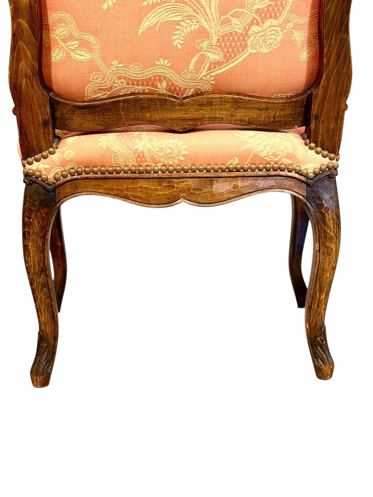 photo furniture Louis XV Style Pair Of Carved Walnut Side Chairs, France C.1880