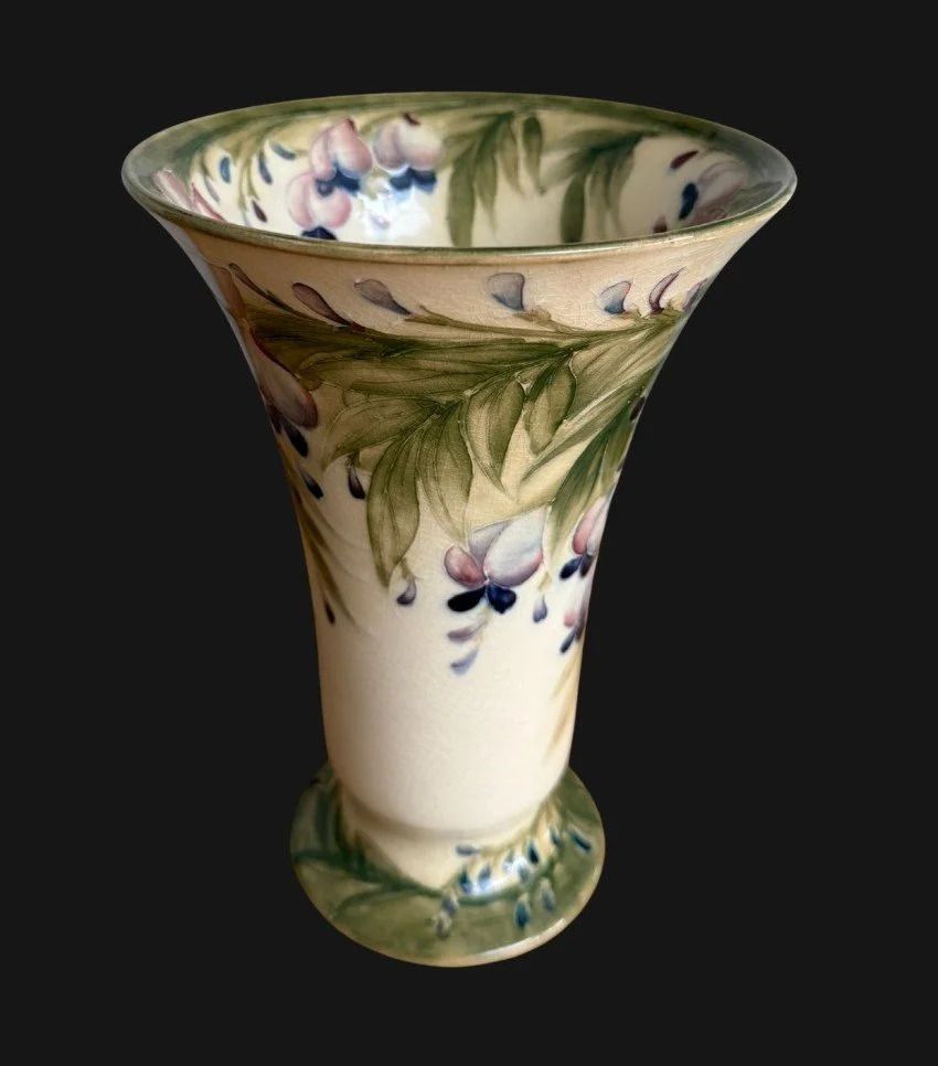 William Moorcroft Wisteria Vase photo furniture