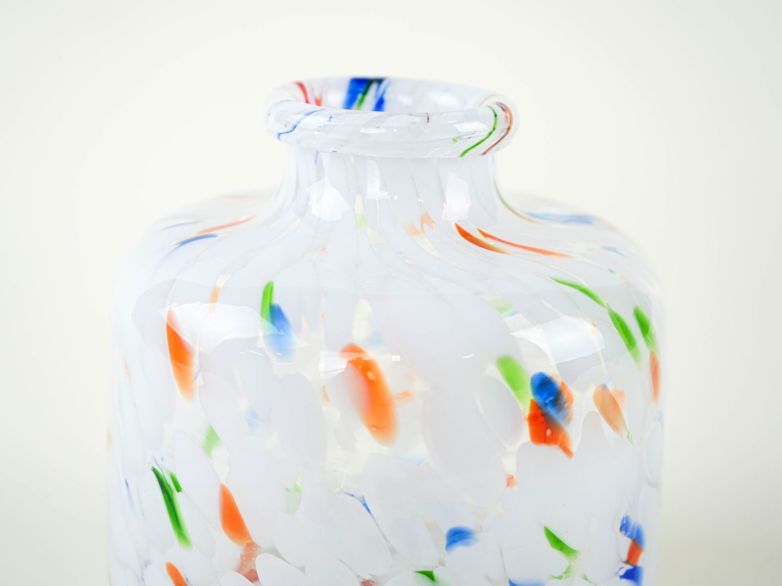 Mosaic Glass Vase, Danish Design, 1970s, Made In Denmark photo buy
