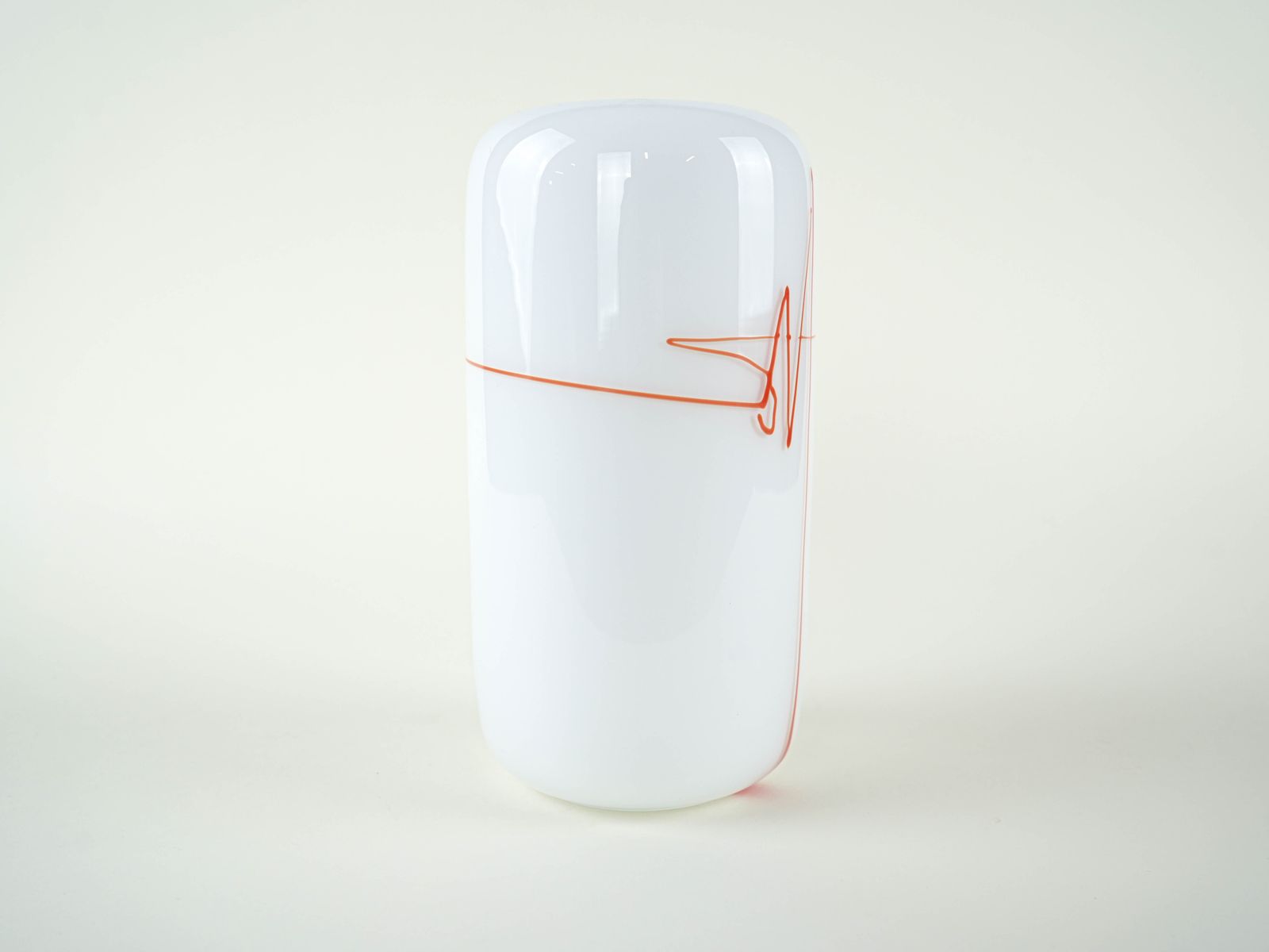 Glass Vase, Danish Design, 1970s, Manufactured By Holmegaard photo furniture