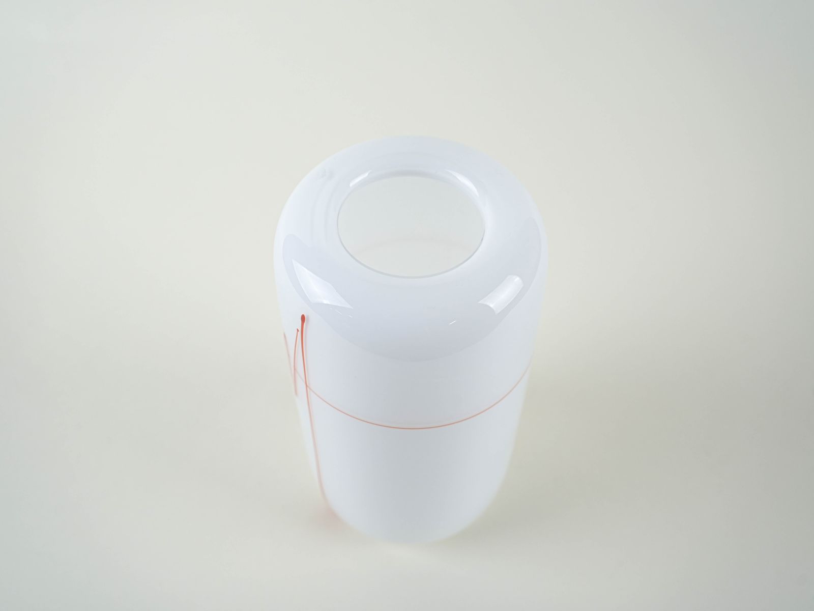 Glass Vase, Danish Design, 1970s, Manufactured By Holmegaard photo buy