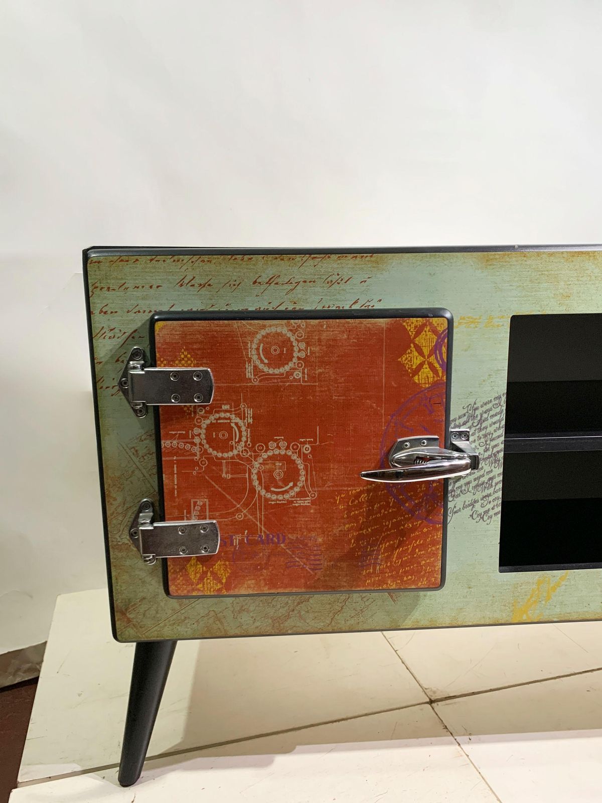 Bd Barcelona Design  World Travel Graphic Sideboard Media Cabinet photo furniture