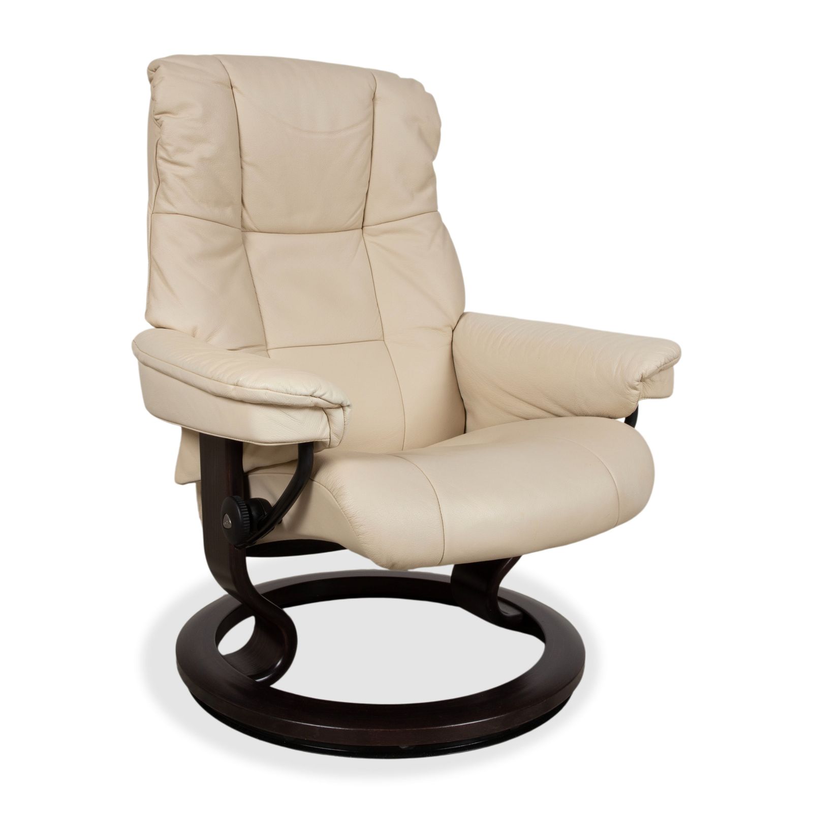 Fauteuil Stressless Mayfair en cuir, crème beige coquille d'œuf photo 1676.0