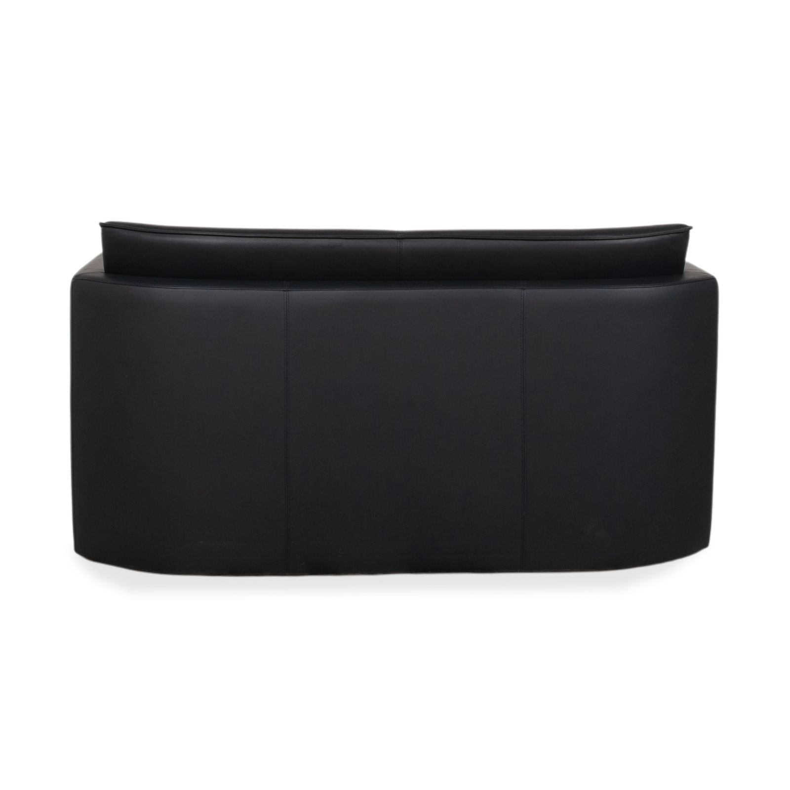 photo furniture Canapé Leolux 2 places en cuir bleu foncé