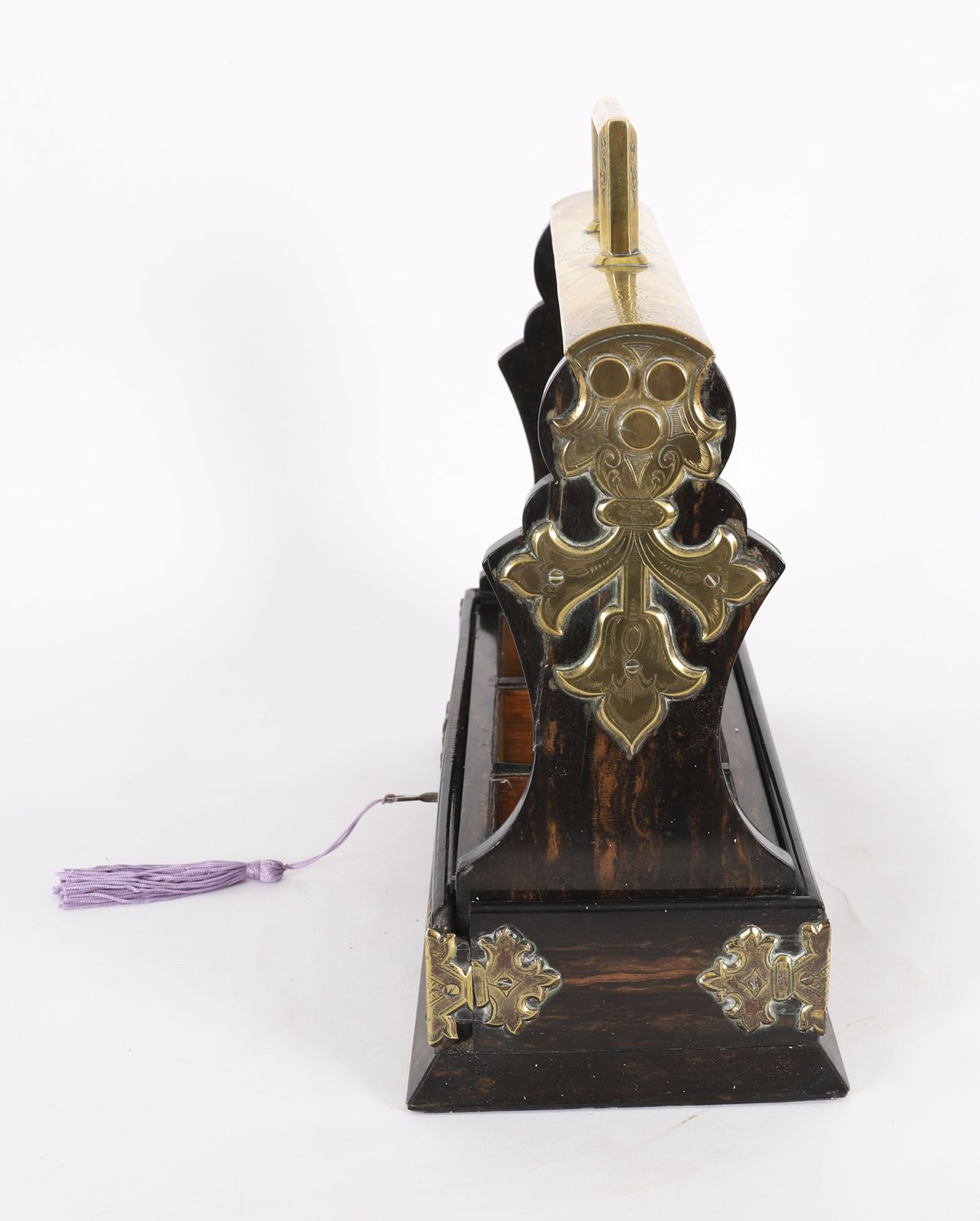 photo buy Victorian Coromande Three Cut  Crystal Decanter Tantalus C1870