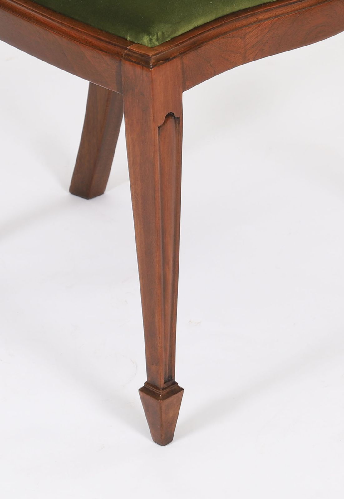 photo for sale Set 8 Edwardian Shield Back Dining Chairs  Circa 1910  20th C