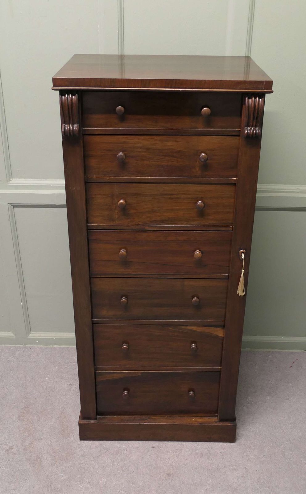 Tall Victorian Wellington Chest Filing Cabinet This Is A Classic Of Its Time. photo furniture