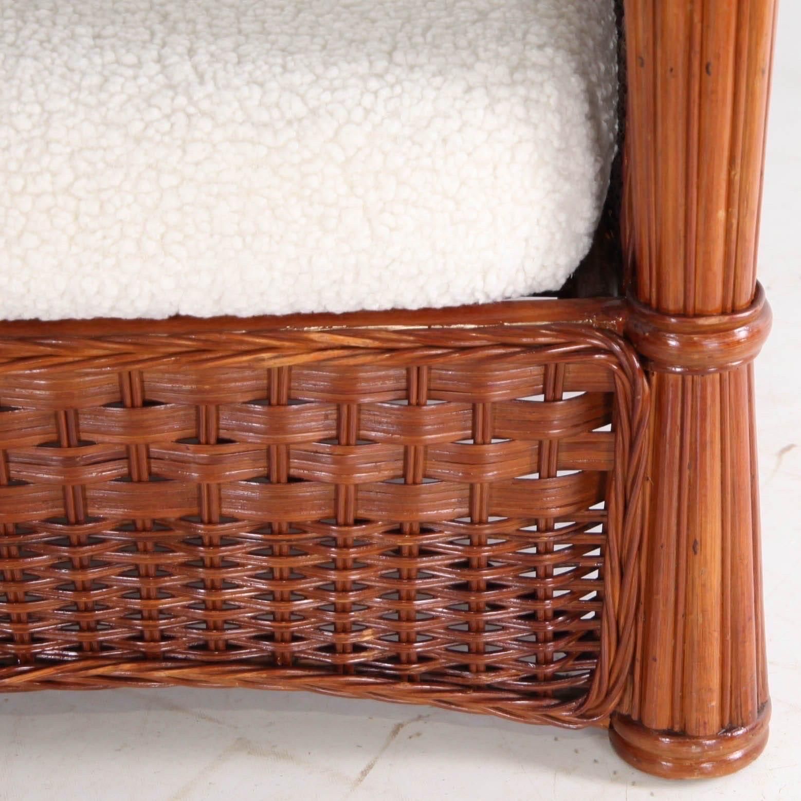 photo vinterior Rattan Living Room Set, 1970s