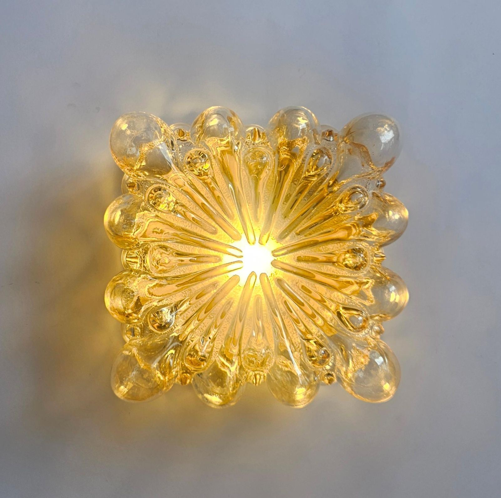 Zeldzame mid-century plafondlamp Limburg, Helena Tynell, Duitsland, jaren 1970 photo vinterior