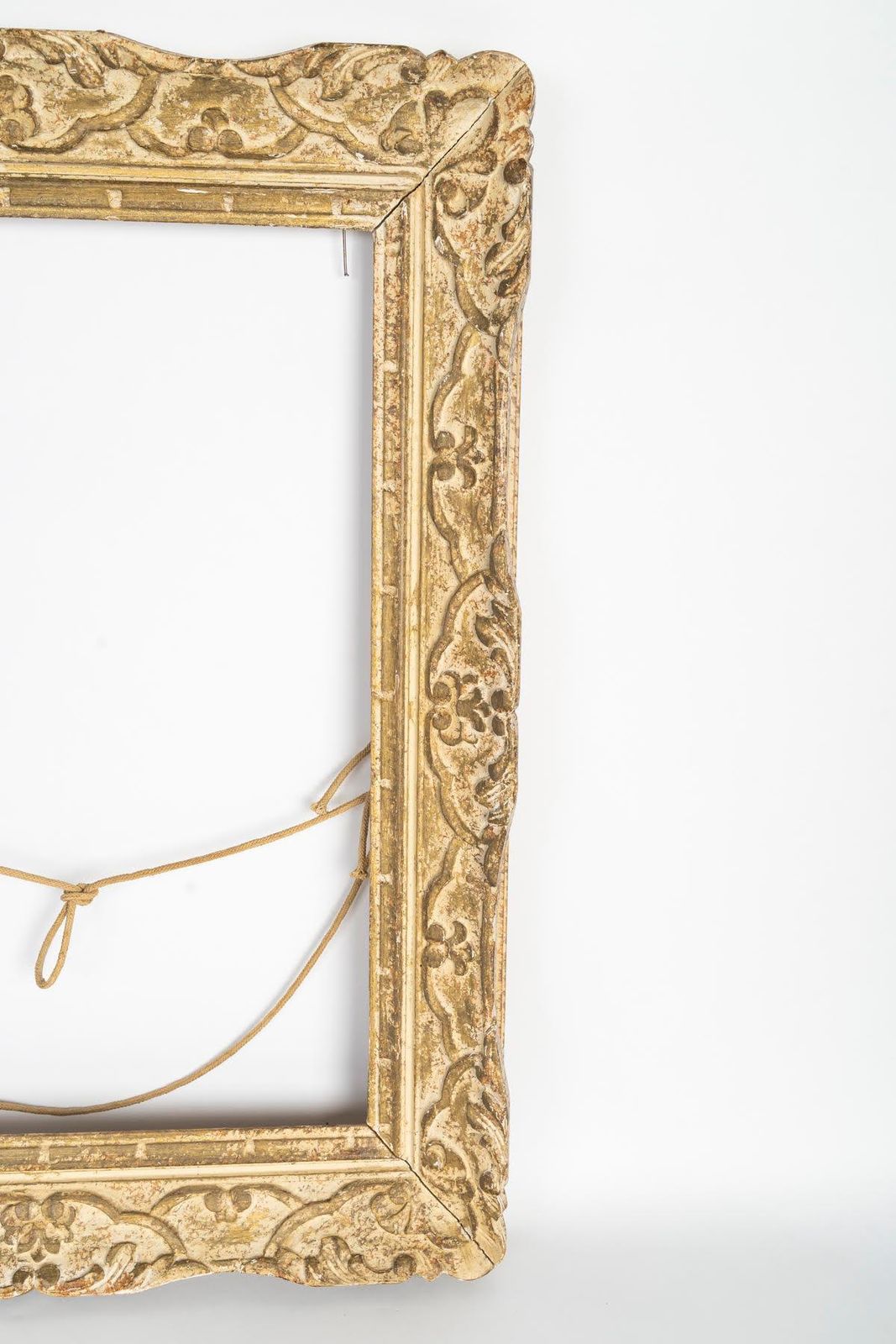 Montparnasse Carved Wood Picture Frame, Circa 1950. photo for sale