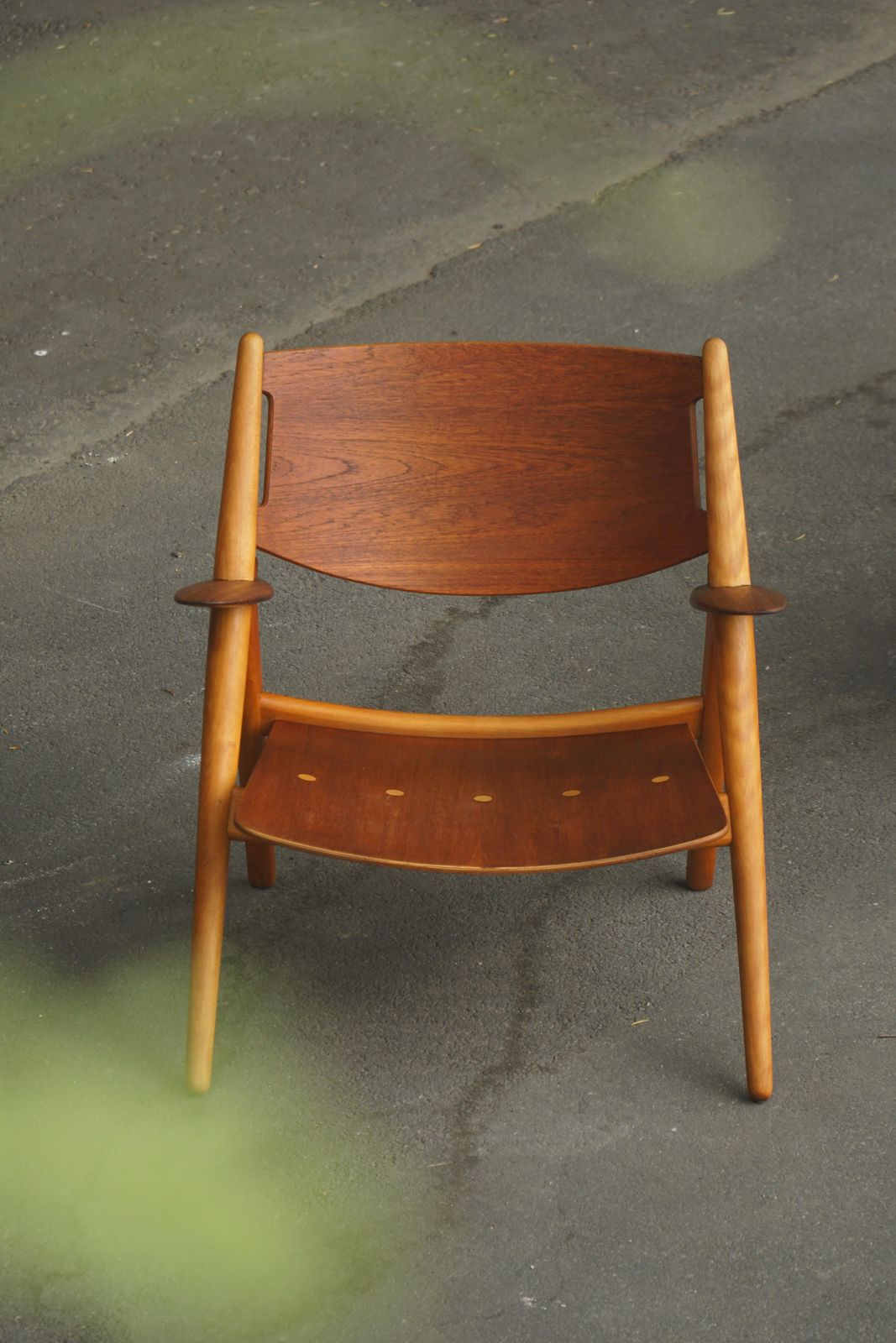 photo furniture Pair Of Ch28 Armchairs By Hans J. Wegner, Danish Mid Century Design, 1951
