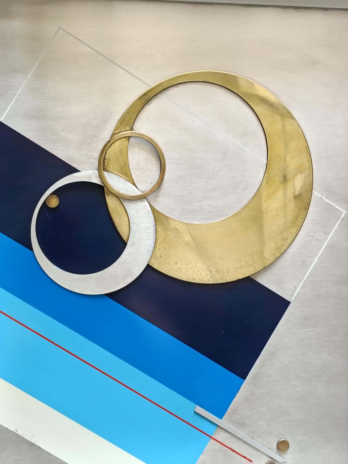 Prospective   Siro Covey For Studio Zero Milan Serigraphy On Steel, Italy 19 photo Home Decor