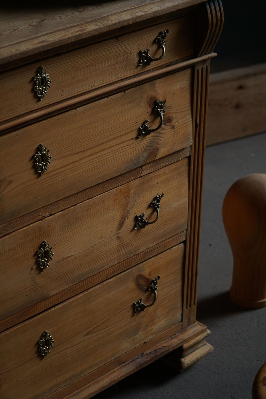 photo buy Antique Danish Chest Of Drawers In Pine, Early 20th Century