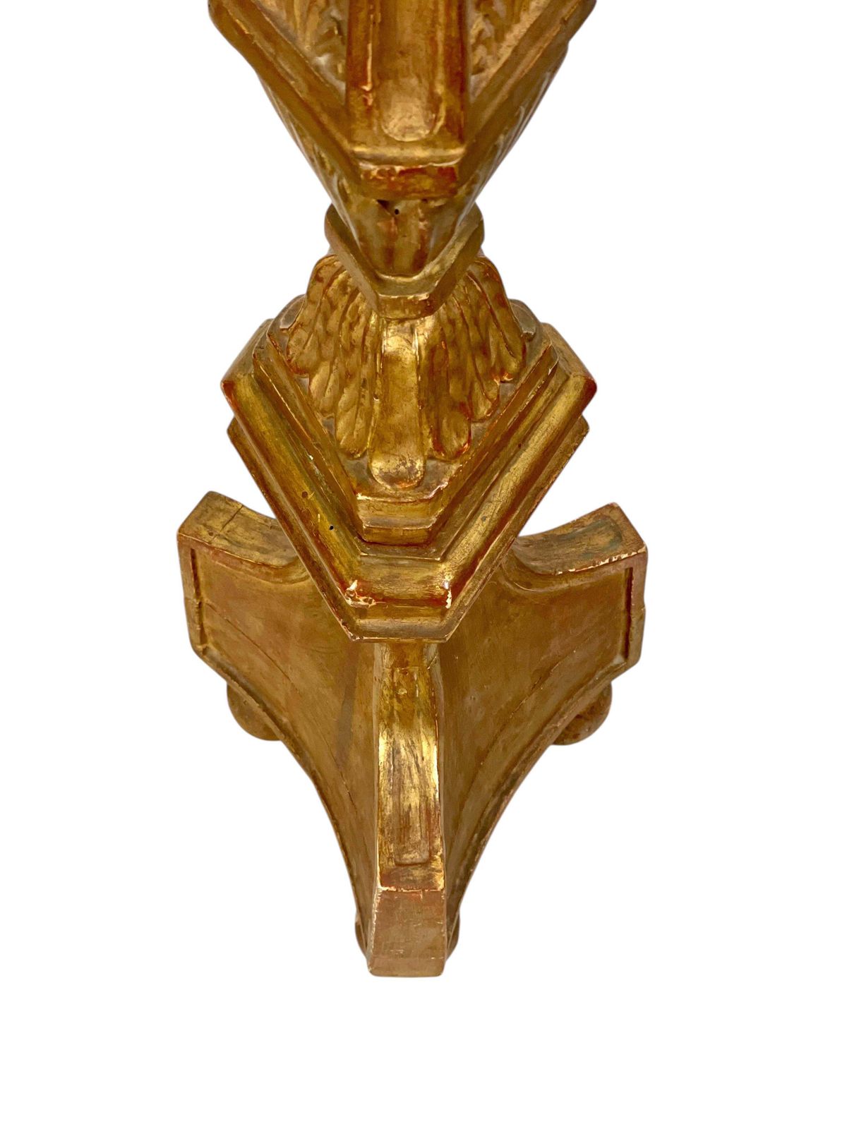 photo buy 18th Century Italian Giltwood Pricket Candlestick, Circa 1760